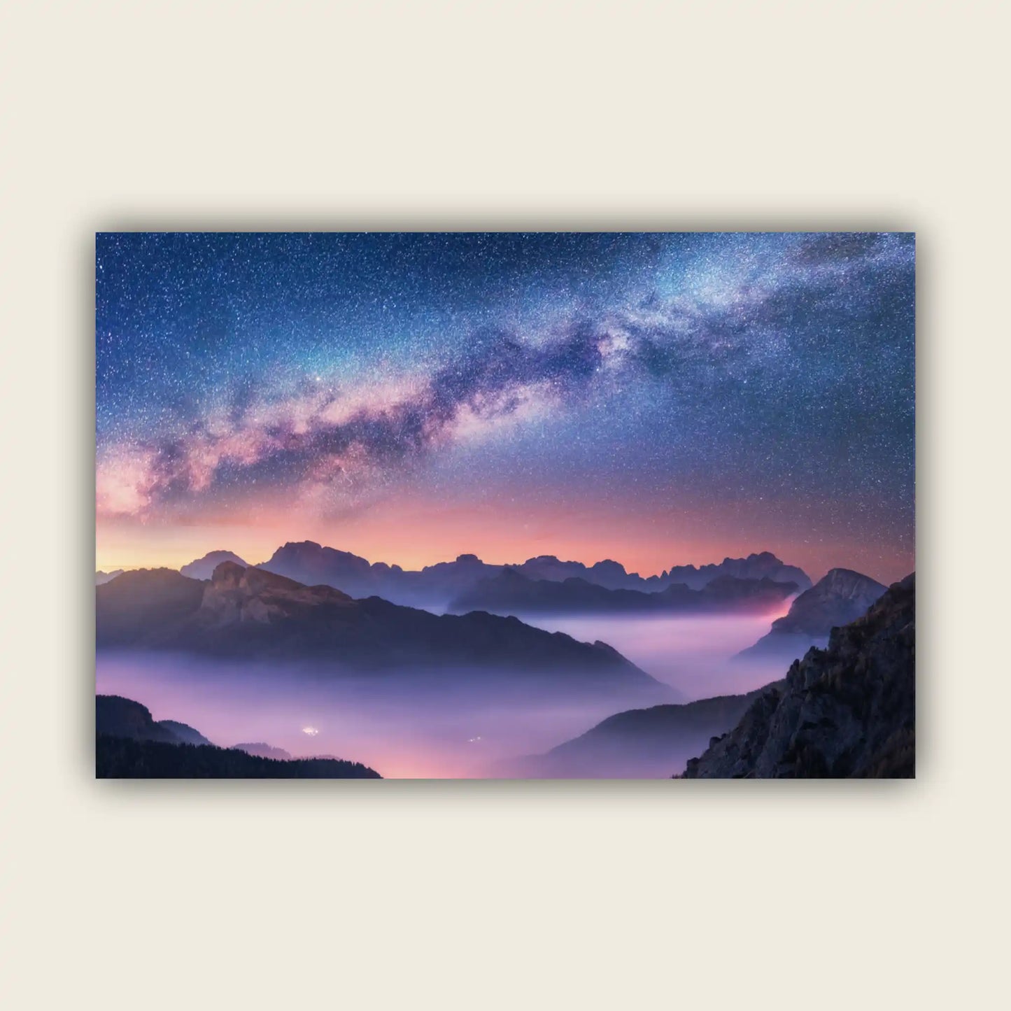 Milky Way over the Dolomites