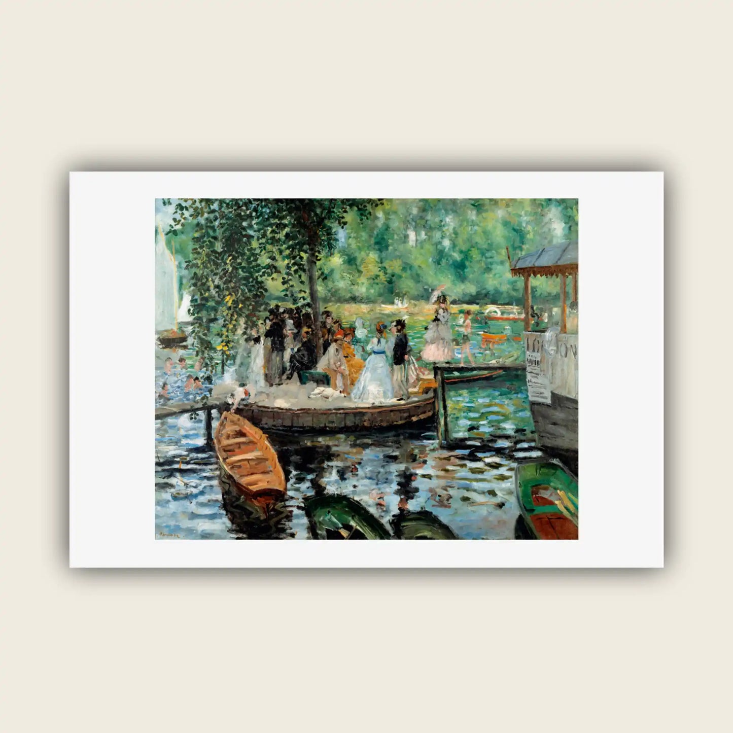 La Grenouillère, Auguste Renoir