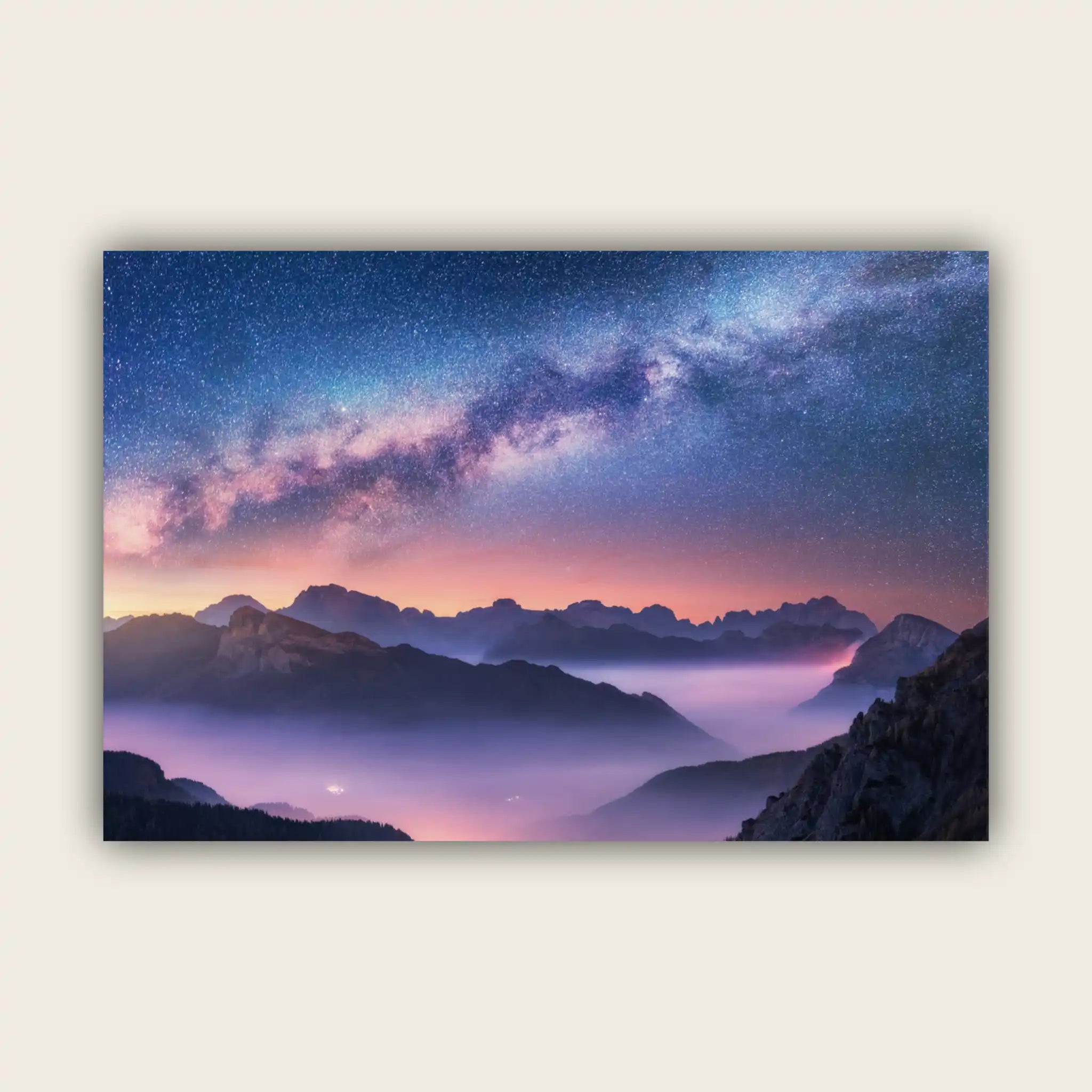 Milky Way over the Dolomites