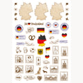 Germany Sticker Sheet