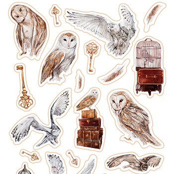 Owls - stickers