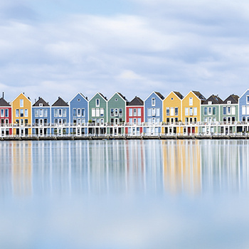 Dutch houses at Houten