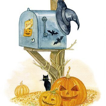 Halloween mailbox