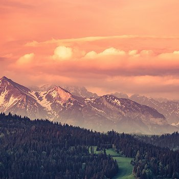 Tatra Mountains in the morning