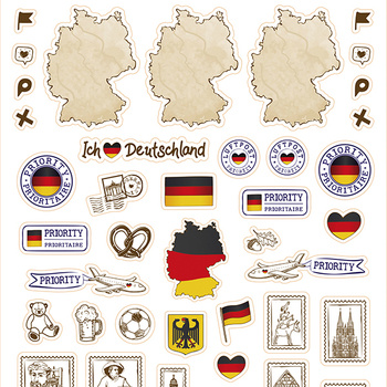 Stickers for Germany